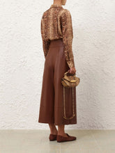 Zimmermann Toffee Snake Hypnotic Shirt