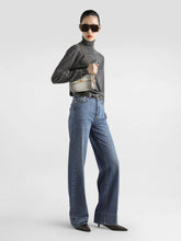 Dolce & Gabbana Blue High-Waist 5-Pocket Denim Trousers