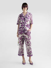 Dolce & Gabbana Majolica-Print Crochet Lace Shirt