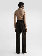 Dolce & Gabbana Beige Cashmere Wrap Cardigan