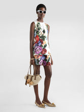 Dolce & Gabbana Sleeveless Floral Bouquet-Print Top