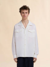Marni Lilywhite Tropical Wool Marni Shirt