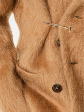 Tom Ford Pale Gold Silver T Pin Brooch