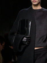 Tom Ford Black Supple Leather Aube Shoulder Bag