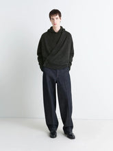 Dark Espresso Alpaca Wool Wrap Cardigan