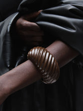 Julietta Brown Rowan Resin Cuff