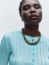 Julietta Brown Donna Tiger Eye Beaded Necklace