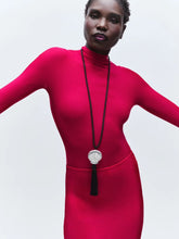 Julietta Black Éze Silver Shell Cord Necklace