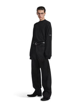 Balenciaga Black Cashmere Crewneck Sweater