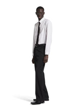 Balenciaga Black Straight Fit Tailored Trousers