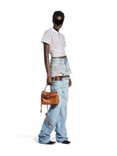 Balenciaga Tan Rodeo Mini Leather Handbag