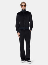 Amiri Black Velvet Track Jacket