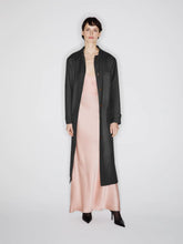 Blazé Milano Astoria Grey Basoto Wool Trench Coat