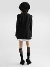 Dolce & Gabbana Black Wool Cloth Double-Breasted Jacket