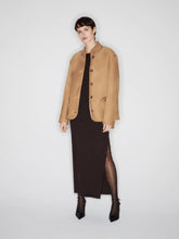 Blazé Milano Tatoosh Camel Curly Shearling Jacket