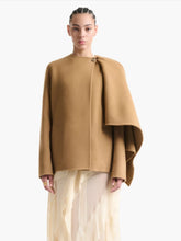 Altuzarra Saddle Brown Dak Cape Coat