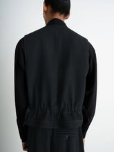 Lemaire Black Wool Utility Gilet