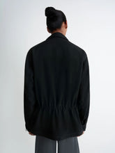 Lemaire Black Soft Wool Field Jacket