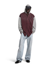 Red Check Hooded Hybrid Shirt