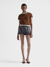 Anthracite Gray Grisaille Wool Shorts