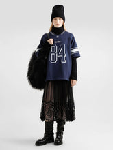 Dolce & Gabbana Blue Printed T-Shirt with Patch Detail