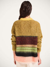 La DoubleJ Multicolour Yellow Brushed Wool Brera Sweater