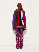 Pucci Oversized Colorblock Cardigan