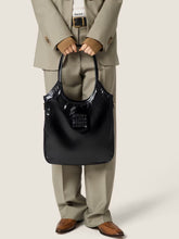 Miu Miu Black Leather Ivy Tote Bag