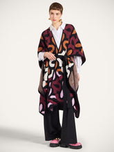 La DoubleJ Multicolour Burgundy Wool Maiolika Robe