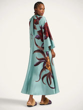 La DoubleJ Light Blue Peony Magnifico Dress