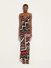 Pucci Istrice Print Long Silk Dress