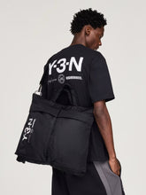 Y-3 Black Padded Nylon Tote Bag