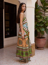 Alémais Contina Tiles Printed Silk Scarf