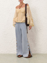 Zimmermann Castaway Rebellion Denim Snap Pant