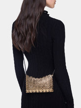 Rabanne Reversible Black and Gold 1969 Nano Flip Bag