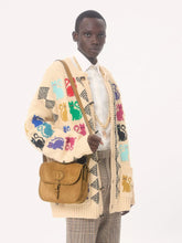 Valentino Garavani Havana Beige Antibes Suede Shoulder Bag