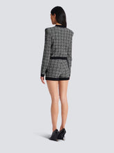Balmain Black Light Tweed Cardigan