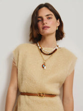 Lizzie Fortunato Cabana Necklace in Blood Orange