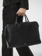 Tom Ford Black Grain Leather Minimal Briefcase