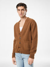 Tom Ford Toffee Brown Cardigan V-Neck Knit