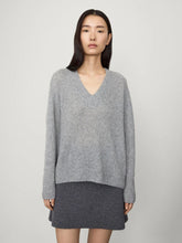 Lisa Yang Light Grey Leona Silk Cashmere Sweater