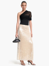 Altuzarra Macadamia Sequin-Embellished Linnei Skirt