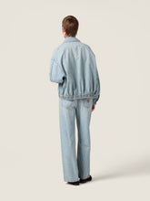 Miu Miu Light Blue Chambray High-Rise Jeans