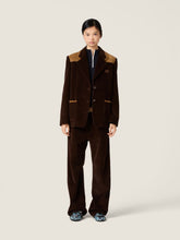Miu Miu Cocoa Brown Corduroy Pants