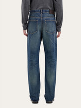 Ferragamo Vintage Blue Five-Pocket Straight-Leg Jeans