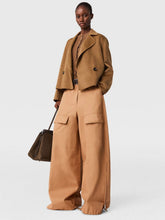 Stella McCartney Tan Organic Cotton Cargo Trousers