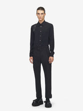 McQueen Black Logo Harness Shirt