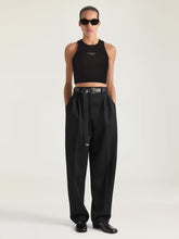 Givenchy Black Cropped Tank Top