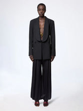Nina Ricci Black Wool Gabardine Blazer