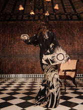 Johanna Ortiz Primera Vez Black and Ecru Maxi Dress